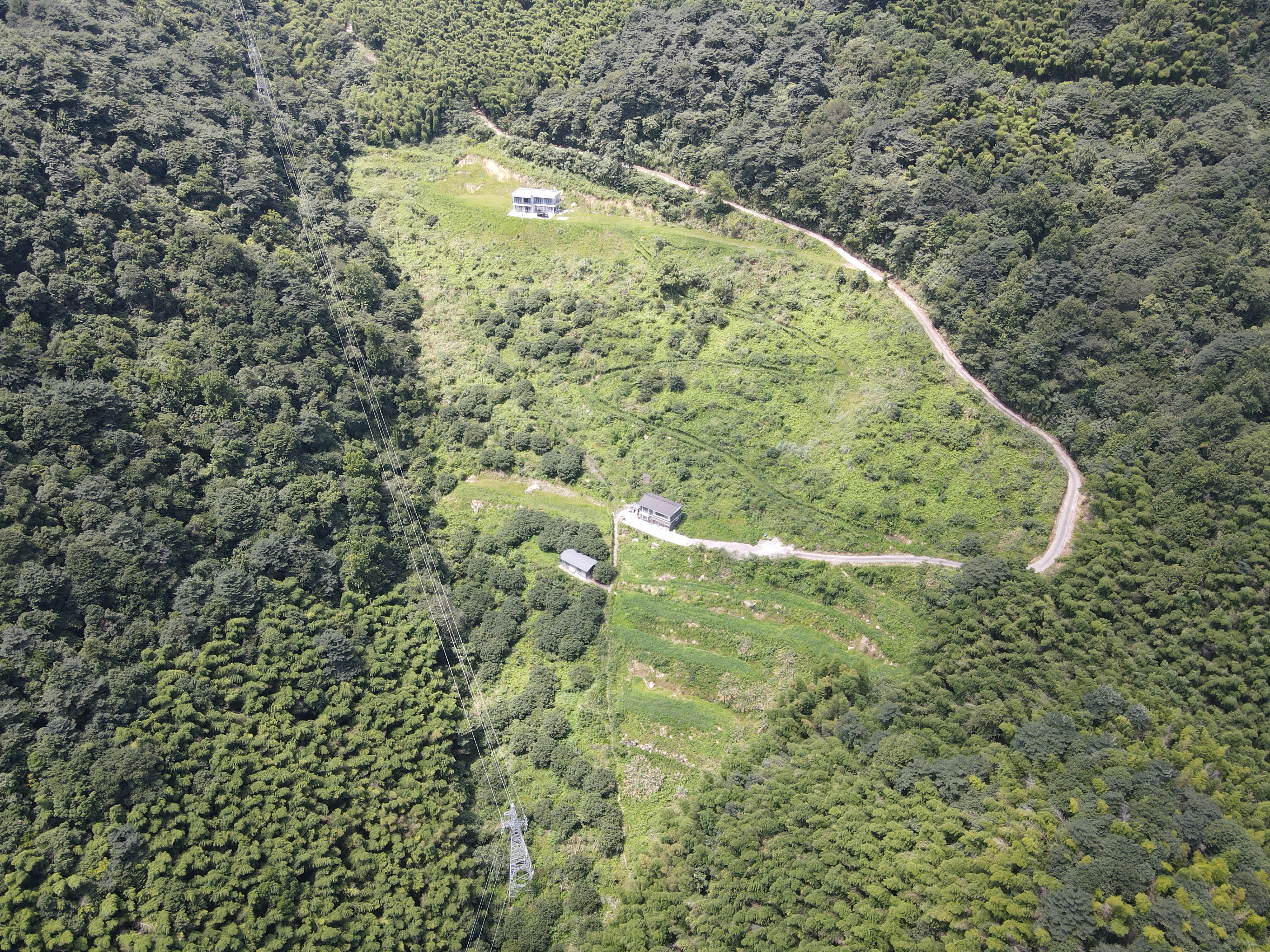 田园牧歌基地航拍现状图